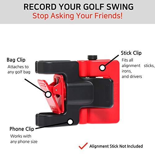 SelfieGOLF Record Golf Swing - Cell Phone Holder Golf Analyzer Acces 並行輸入｜selectshopwakagiya｜02