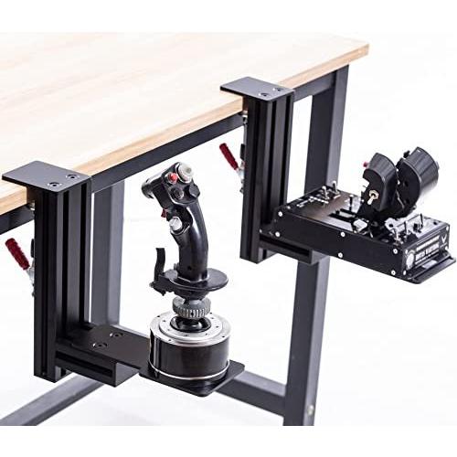 MEZA MOUNT-Desk Mount Compatible with Thrustmaster HOTAS Warthog Joy 並行輸入 