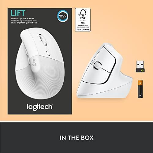 Logitech Lift Vertical Ergonomic Mouse  Wireless  Bluetooth or Logi  並行輸入｜selectshopwakagiya｜07