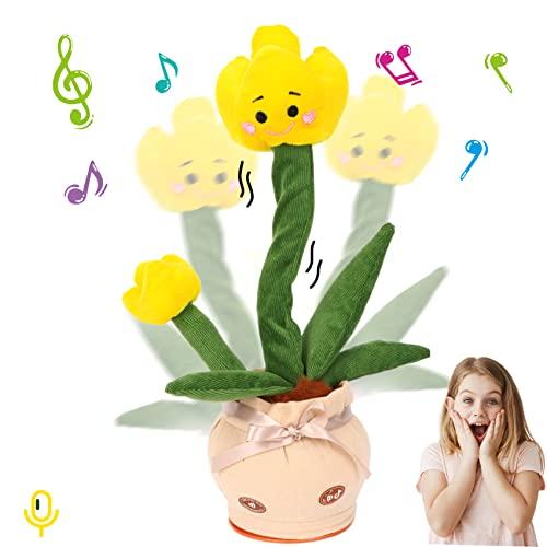 Cuteoy ダンシングチューリップ おもちゃ おしゃべり歌うぬいぐるみ 花 インタラクティブ 模倣 繰り返し 録音 面白い音楽歌 揺れ 並行輸入 Zxcfe24b0f9 Selectshopwakagiya 通販 Yahoo ショッピング