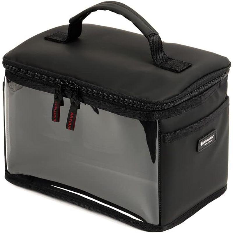 アルティザン＆アーティスト プロ用透明メイクバニティ（ラージサイズ) 1WM-PF333 ブラック メイクボックス ブラック プロ用透明メイクバニティ ラージサイズ 1WM PF333 メイクボックス 　 サイズ