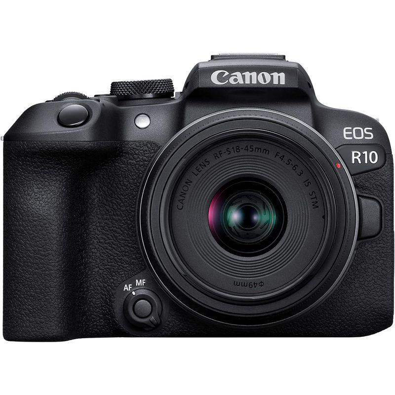 動作確認 Canon キヤノン ミラーレスVlogカメラ EOS R10 RF-S18-45mm F4.5-6.3 はSTMレンズキット 24.2万画 【RIZ2787929241】(100699円)