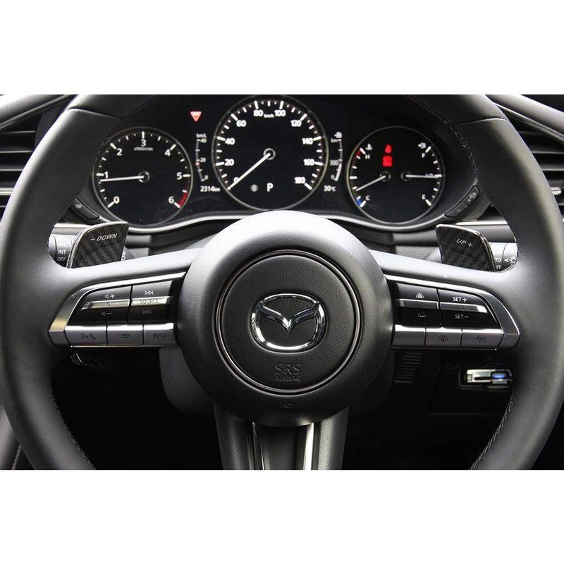 マツダ3 CX-30 カーボンパドルシフトレバー CX-30 AutoExe カーボンパドルシフトレバー マツダ3 CX-30