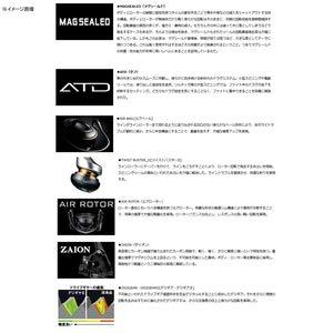 ダイワ(DAIWA) スピニングリール(レバーブレーキ) 19 シグナス 2500LBD