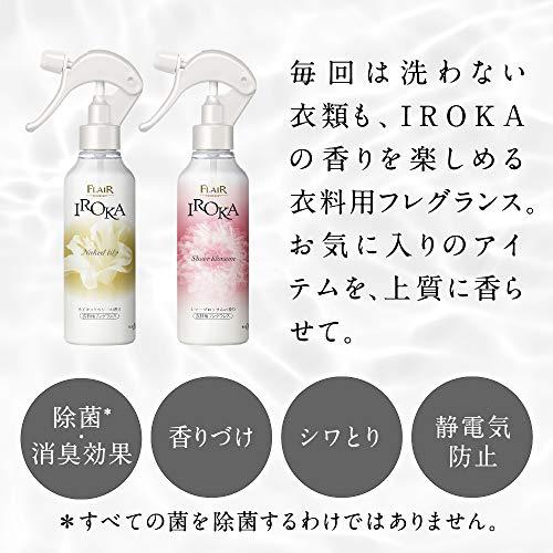 【まとめ買い】フレアフレグランス 衣料用ミスト IROKA(イロカ) ミスト シアーブロッサム 本体 200ml+詰め替え用385ml｜selectshopyuu｜07