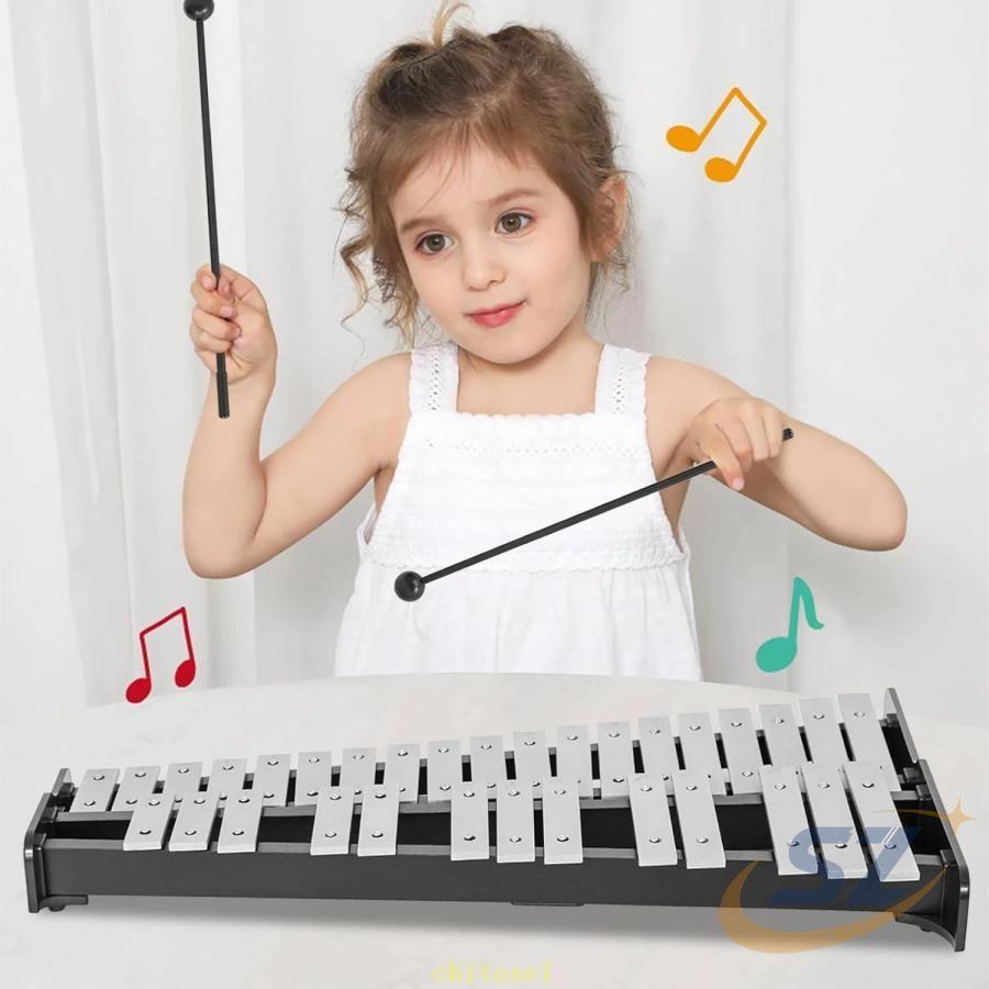 SALE！オルフ楽器 32音 グロッケン 卓上鉄琴 スタンド付 32音鉄琴グロッケン音楽打楽器オルフ楽器卓上鉄琴スタンド折りたたみ