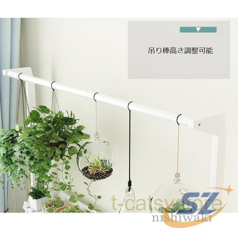 花台 花収納 折り畳み可 園芸 植物棚 花棚 ベランダ 玄関 飾り 簡単組立 シェンヘン フラワースタンド 楠竹 3段 家庭菜園 ガーデニング 省スペース 便利_7