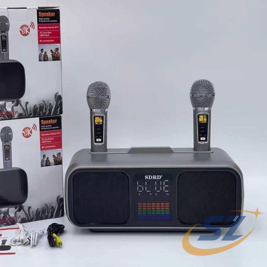 家庭用カラオケ マイク付2本き 高音質カラオケセット Bluetooth対応