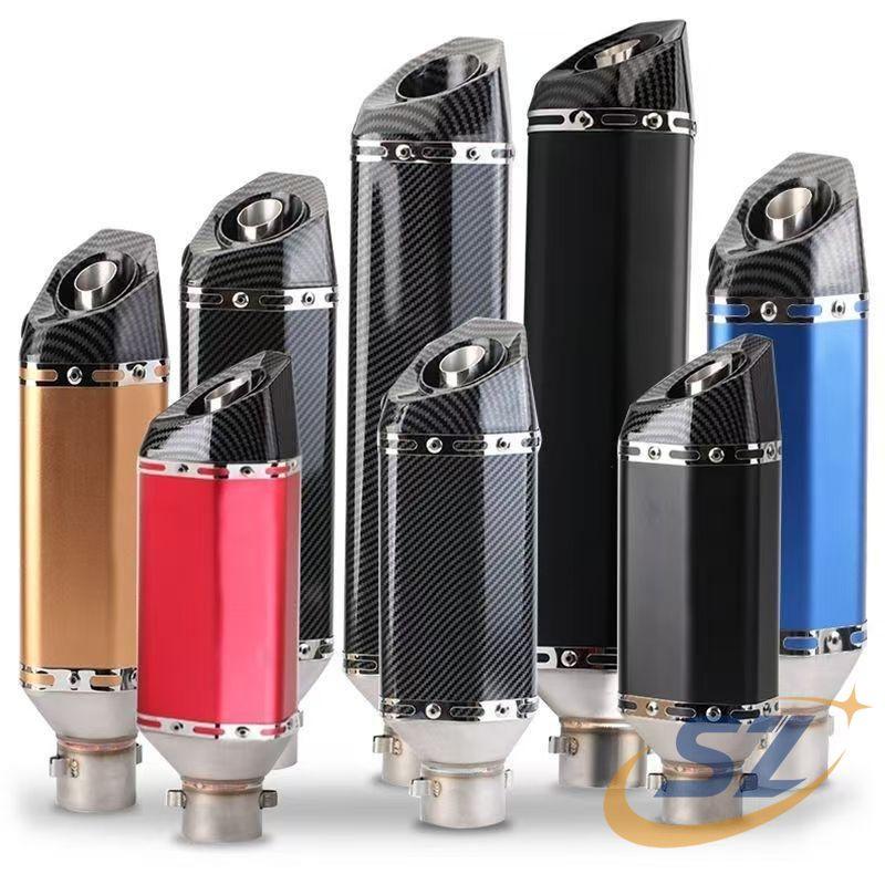 番長菅　50.8サイレンサー　今週限り特別値段 バイクサイレンサー スリップオンマフラー 50.8mm 汎用 オートバイ 長