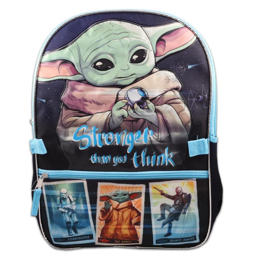 東京公式通販 ★送料・関税無料★Fast Forward Baby Yoda Backpack with Lunch Box Set - Bundle with B