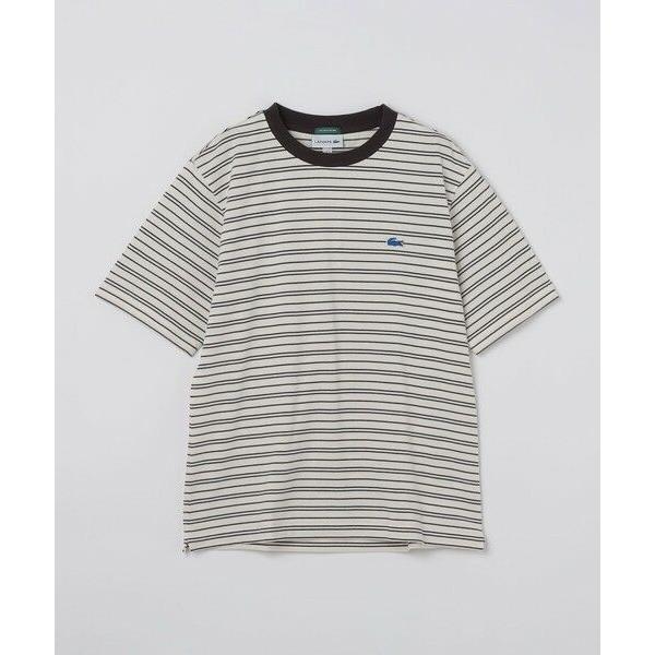 SHIPS（シップス） 【SHIPS別注】LACOSTE: マイクロ ボーダー Tシャツ