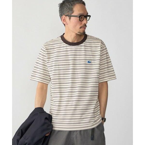 SHIPS（シップス） 【SHIPS別注】LACOSTE: マイクロ ボーダー Tシャツ