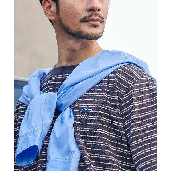 SHIPS（シップス） 【SHIPS別注】LACOSTE: マイクロ ボーダー Tシャツ