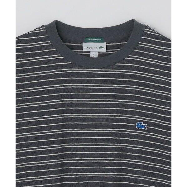 SHIPS（シップス） 【SHIPS別注】LACOSTE: マイクロ ボーダー Tシャツ