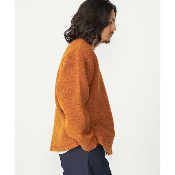 Kalatata ウールカーディガン クリームオレンジ Kalatata ウールカーディガン クリームオレンジ Kalatata ウール