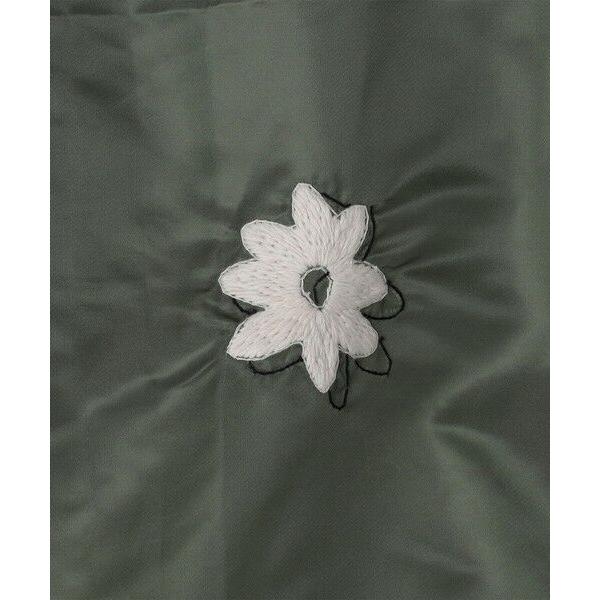 SHIPS / シップス NOMARHYTHM TEXTILE: FLOWER EMBROIDERY FLIGHT JACKETの画像