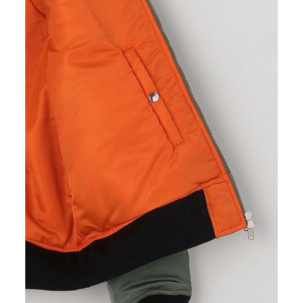 SHIPS / シップス NOMARHYTHM TEXTILE: FLOWER EMBROIDERY FLIGHT JACKETの画像