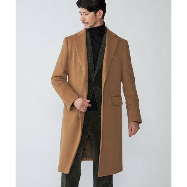 SHIPS（シップス） SHIPS: ウール/カシミヤ ロング チェスターコート