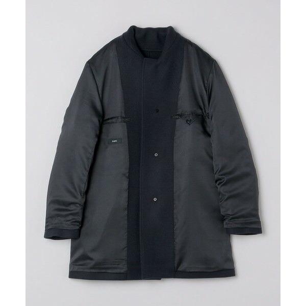 SHIPS Super 140's MELTON CAR COAT Lネイビー SHIPS（シップス） SHIPS: Super 140's MELTON CAR COAT : タカシマヤ
