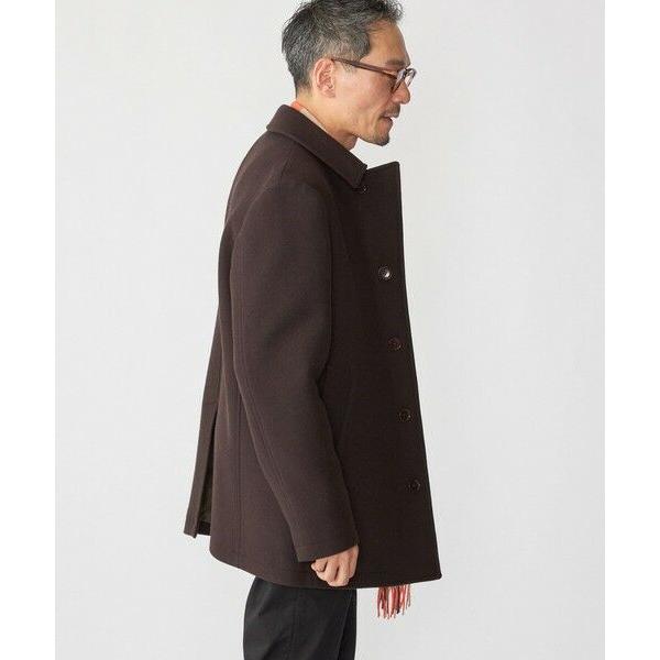 SHIPS（シップス） SHIPS: S140 ウールシルク シングル ピーコート