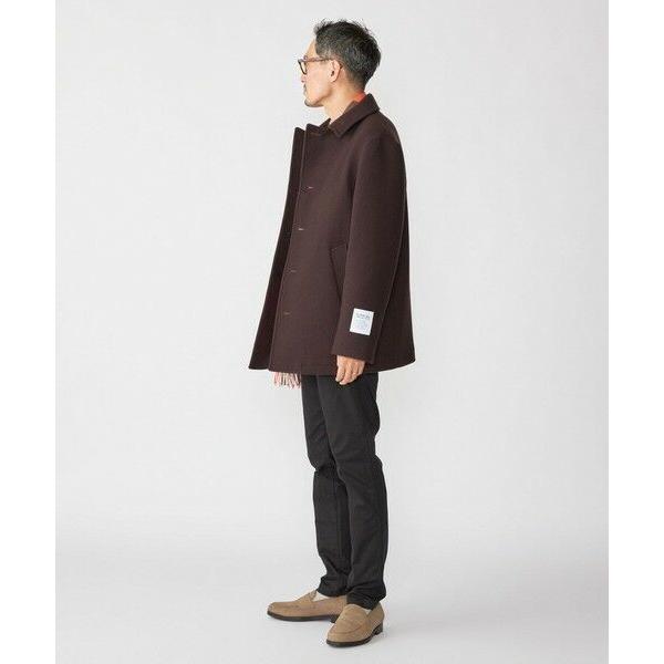 SHIPS（シップス） SHIPS: S140 ウールシルク シングル ピーコート