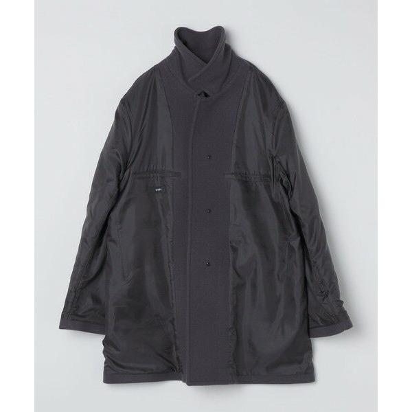 SHIPS（シップス） SHIPS: S140 ウールシルク ステンカラー コート