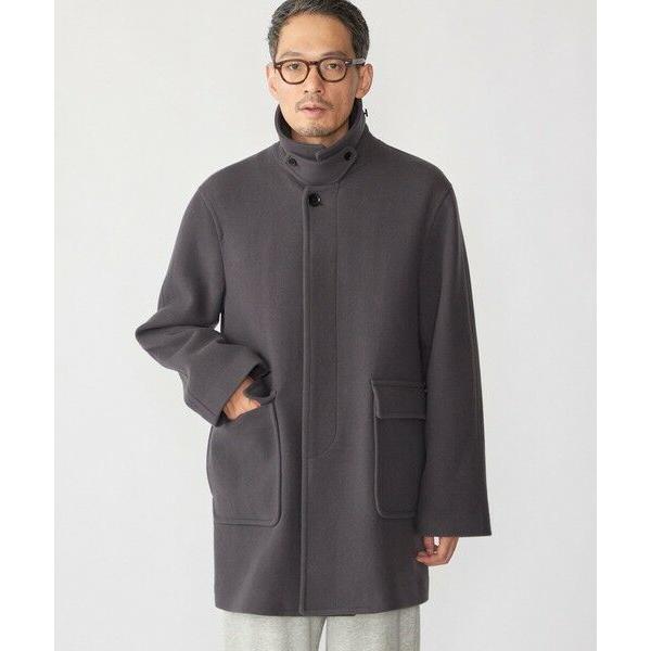 SHIPS（シップス） SHIPS: S140 ウールシルク ステンカラー コート