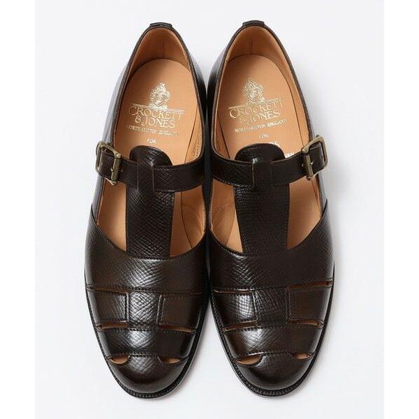 SHIPS / シップス 【SHIPS別注】CROCKETT&JONES: CORDOVAN RUSSIA/HATCH グルカサンダルの画像