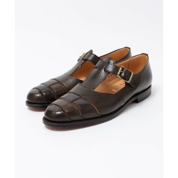 SHIPS / シップス 【SHIPS別注】CROCKETT&JONES: CORDOVAN RUSSIA/HATCH グルカサンダルの画像