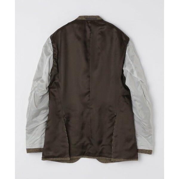 SHIPS / シップス 【SHIPS別注】CARUSO: AIDA ハウンドトゥース ツイード ジャケットの画像