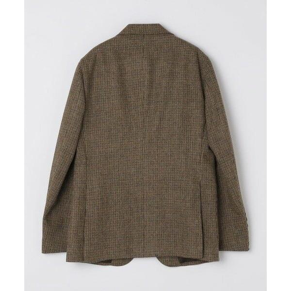 SHIPS / シップス 【SHIPS別注】CARUSO: AIDA ハウンドトゥース ツイード ジャケットの画像