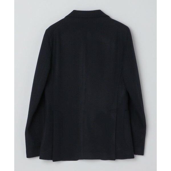 SHIPS / シップス TAGLIATORE: ウール ネイビー ソリッド ジャケットの画像