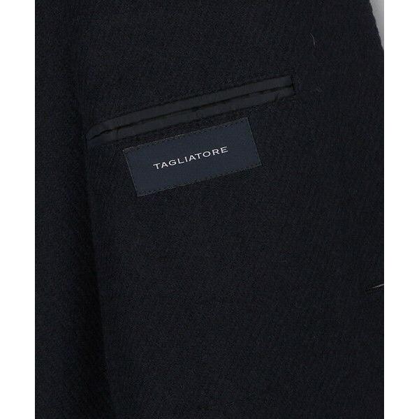 SHIPS / シップス TAGLIATORE: ウール ネイビー ソリッド ジャケットの画像