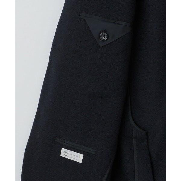 SHIPS / シップス TAGLIATORE: ウール ネイビー ソリッド ジャケットの画像