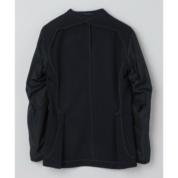 SHIPS / シップス TAGLIATORE: ウール ネイビー ソリッド ジャケットの画像