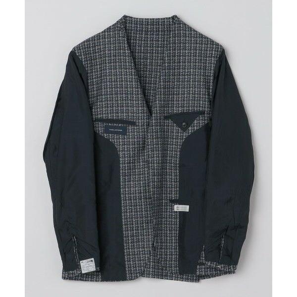 SHIPS / シップス TAGLIATORE: ウール メランジ ハウンドトゥース ジャケットの画像