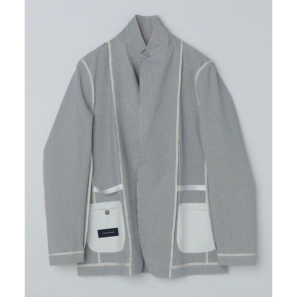 SHIPS（シップス） TAGLIATORE: ライト シアサッカー ストライプ