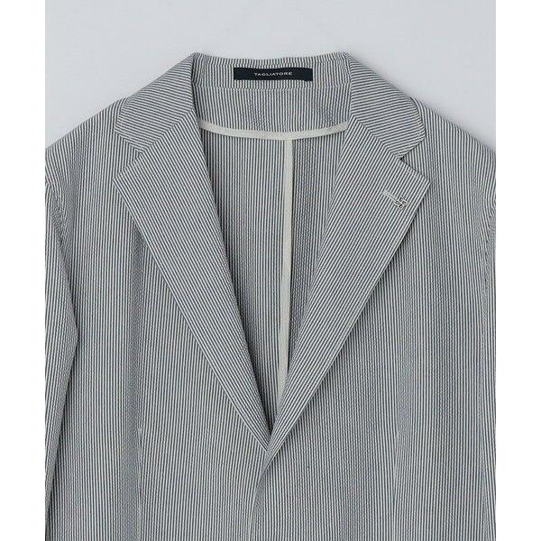 SHIPS（シップス） TAGLIATORE: ライト シアサッカー ストライプ