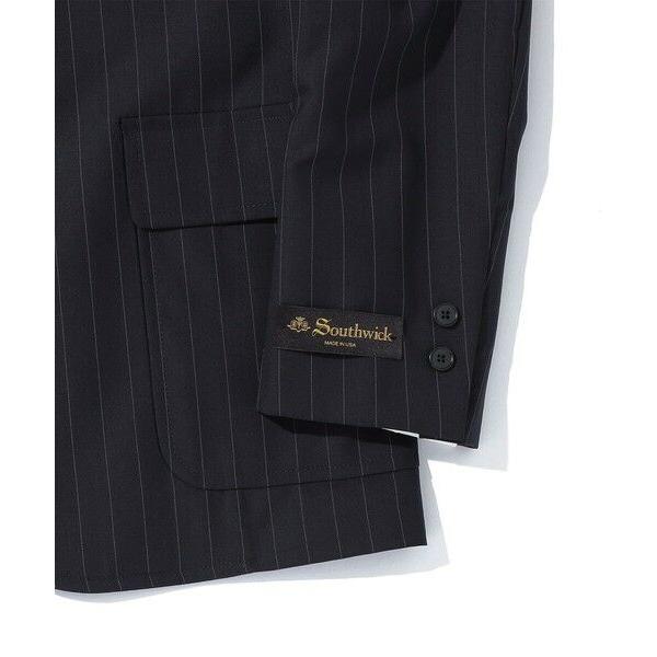 SHIPS / シップス Southwick: CAMBRIDGE 5ドロップ チョーク ストライプ ジャケットの画像