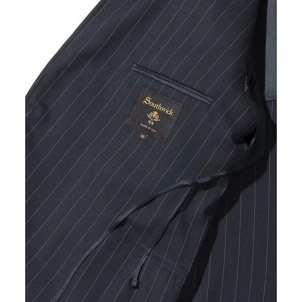 SHIPS / シップス Southwick: CAMBRIDGE 5ドロップ チョーク ストライプ ジャケットの画像