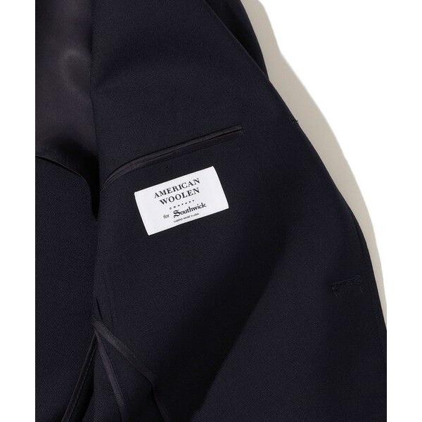 SHIPS / シップス Southwick: CAMBRIDGE ウール ネイビー ブレザーの画像