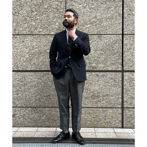 SHIPS / シップス Southwick: CAMBRIDGE ウール ネイビー ブレザーの画像