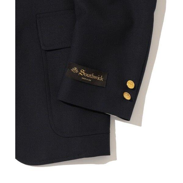 SHIPS / シップス Southwick: CAMBRIDGE ウール ネイビー ブレザーの画像