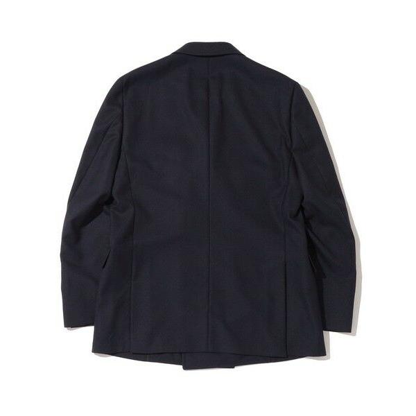 SHIPS / シップス Southwick: PAXTON ウール ネイビー ダブルブレザーの画像