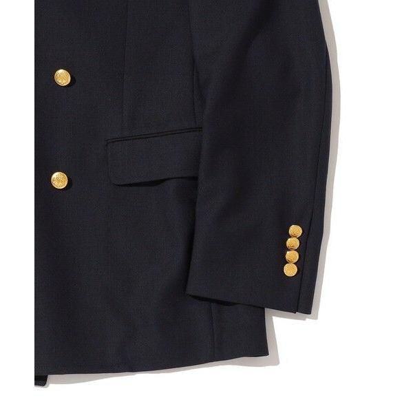 SHIPS / シップス Southwick: PAXTON ウール ネイビー ダブルブレザーの画像
