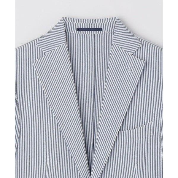 SHIPS / シップス SHIPS:〈洗濯機可能〉MADE IN JAPAN シアサッカー ウォッシュド シャツ ジャケットの画像
