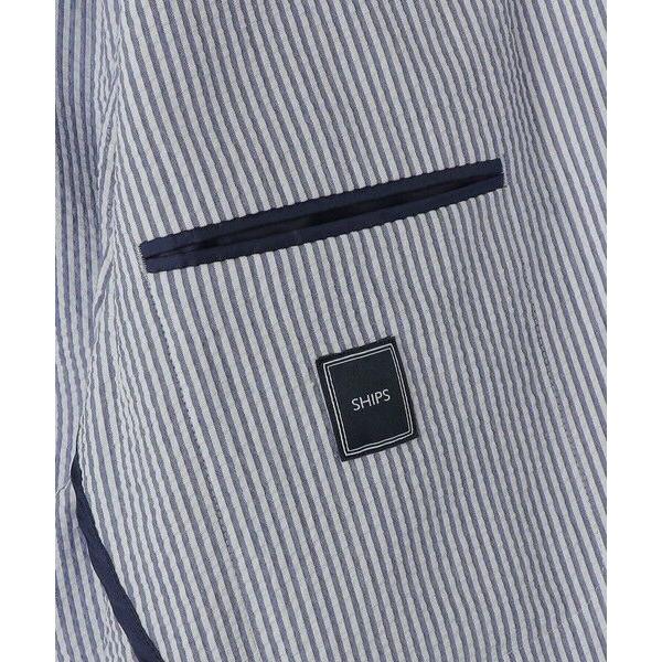 SHIPS / シップス SHIPS:〈洗濯機可能〉MADE IN JAPAN シアサッカー ウォッシュド シャツ ジャケットの画像