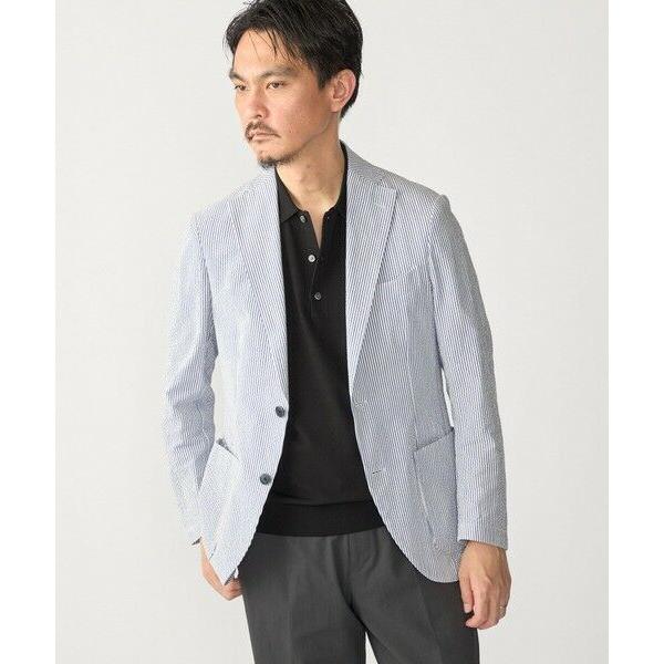 SHIPS / シップス SHIPS:〈洗濯機可能〉MADE IN JAPAN シアサッカー ウォッシュド シャツ ジャケットの画像