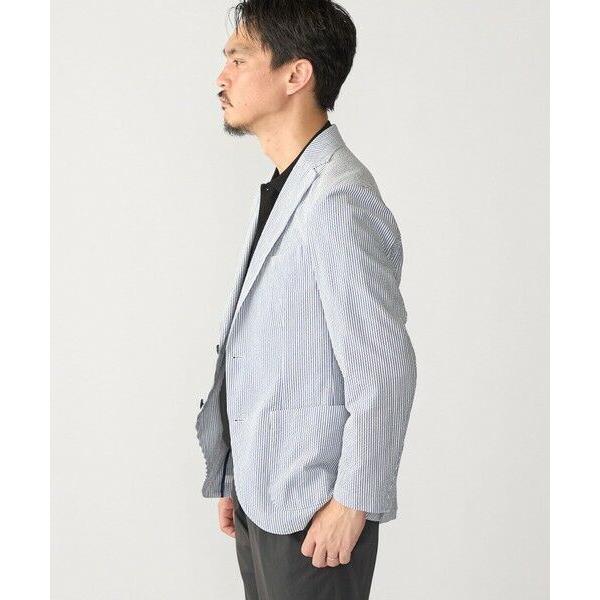SHIPS / シップス SHIPS:〈洗濯機可能〉MADE IN JAPAN シアサッカー ウォッシュド シャツ ジャケットの画像