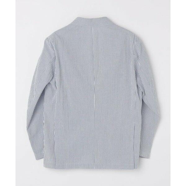 SHIPS / シップス SHIPS:〈洗濯機可能〉MADE IN JAPAN シアサッカー ウォッシュド シャツ ジャケットの画像